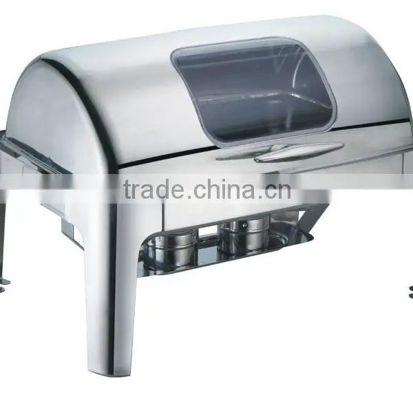 Factory Price Roll Top Stainless Steel Buffet Chafing Dish for Hotel photo-5