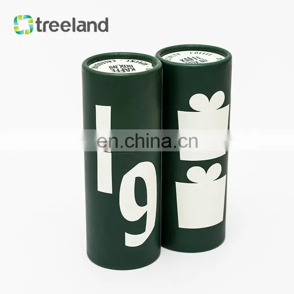 Bio Friendly Coffee Beans Packaging Customized Telescopic Paper Tube Food Grade Cylinder Tube Packaging photo-5