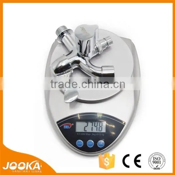 2015 Popular Design Double Handles Small Bibcock Taps for Garden photo-4