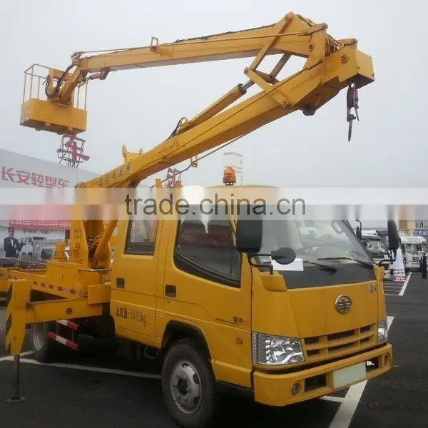 10m Jiefang Truck Mounted Aerial Platform photo-2