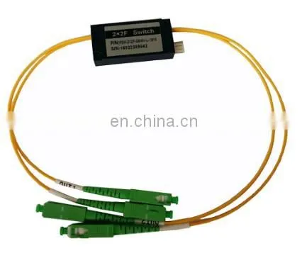 1x1 1x2 2x2 Mechanical Optical Switch With 0.9 Loose Tube FC SC LC Connectors 3v 5v photo-4
