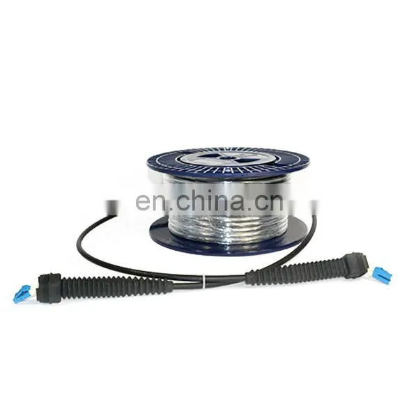 NSN LC Uniboot With Rubber Boot Duplex Single Mold Patch Cord photo-3