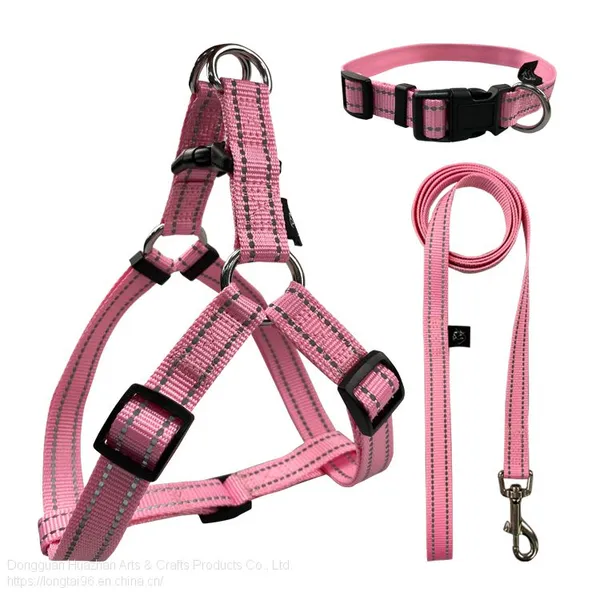 Pet Chest Back Pet Traction Rope Pet Collar Can be Customized According to Requirements Pet 7 Piece Set