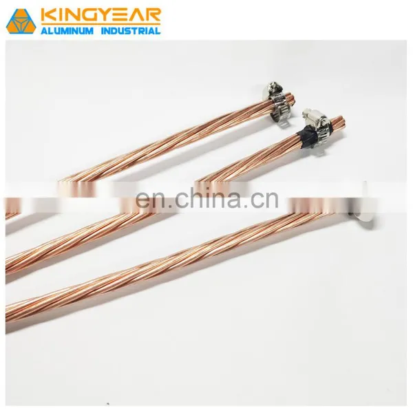 Copper Bonded Steel Copperweld Grounding Wire 30% Conductivity for Grounding System photo-2