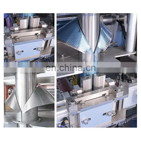 Corn Flake Dried Fruit Cassava Chips Biscuit Snack Puffed Food Pouch Envasadora Vertical Form Fill Seal VFFS Packing Machine photo-3