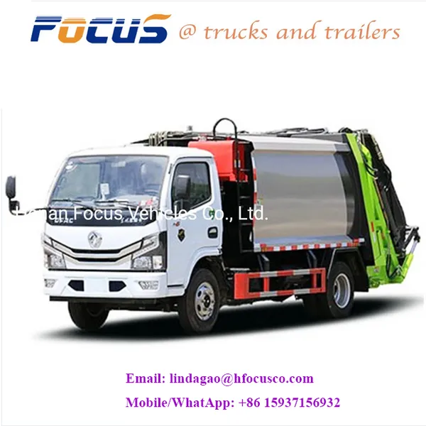 China Factory Direct Foton10-14cbm Garbage Compactor Truck Compressed Garbage Rubbish Trucks photo-3