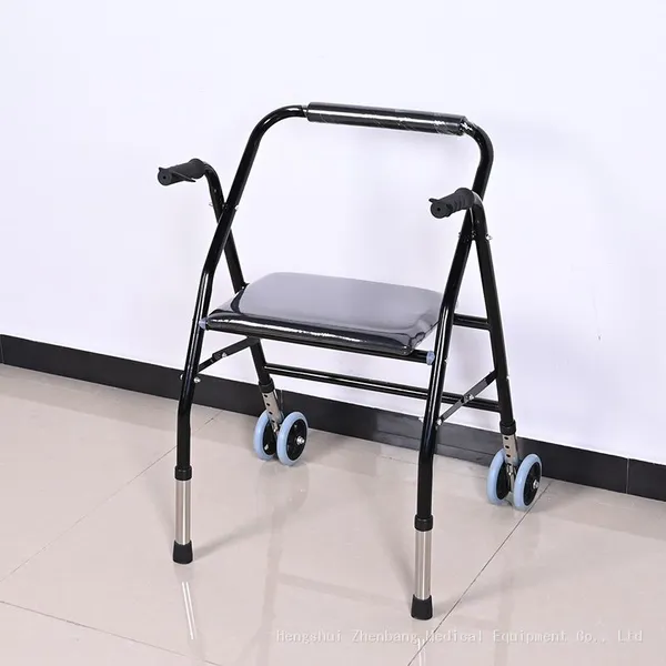 Zhenbang Walkers, Chairs, and Armchairs Can be Pushed for Training, Lower Limb Rehabilitation, Elderly People's Hand Carts, and Fall Prevention Tools