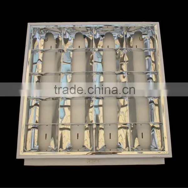 HOT SALE T8 Louver Fitting 4X20W Base Reflector and Border Reflector