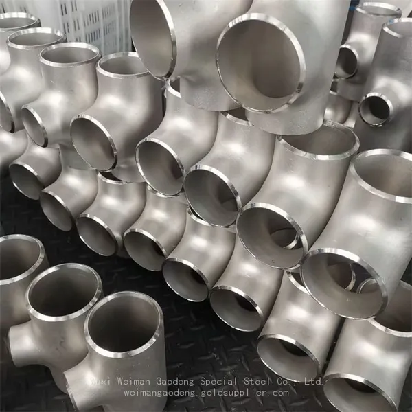 Precision Nickel Alloy Elbow N08367/N08800/N08810Nickel Alloy Tee for Offshore Oil Rig Applications photo-4