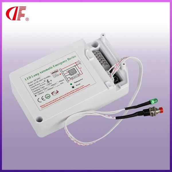 Max 60W LED Light 5W 120 Minutes LED Lamp Automatic Emergency Device photo-5