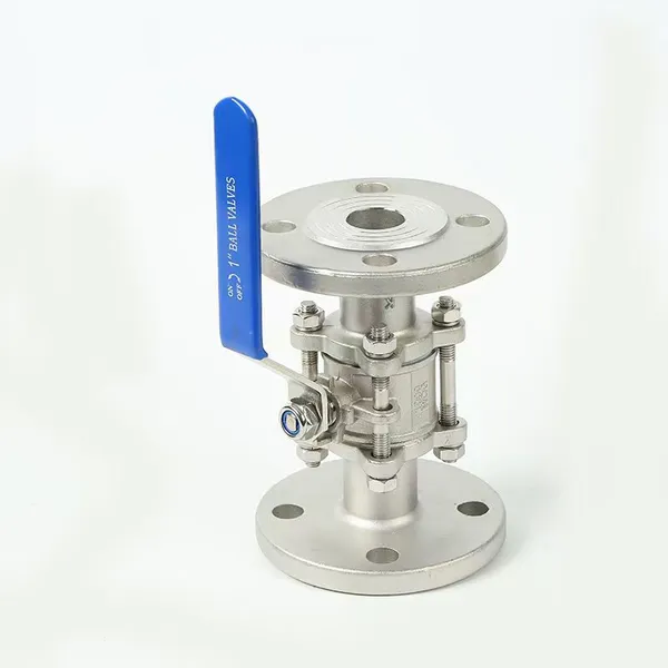 Manufacturer Direct Sales of Three Piece Flange Ball Valve Ball Valve With Handle Switch