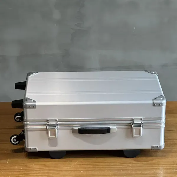 Aluminum-Magnesium Alloy Trolley Case (Industrial/Business Edition) photo-3