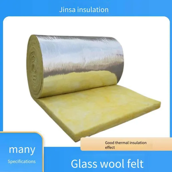 Jinsa 1200*140mm Glass Wool Roll Felt for Greenhouses With High Fiber Toughness, Manufacturer photo-4