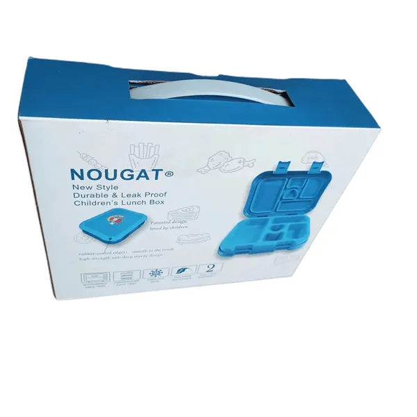 Custom-made Kraft Paper Airplane Boxes With uv White Ink Printing, Triple-layer Reinforced Corrugated Automatic Bottom-locking Boxes photo-2