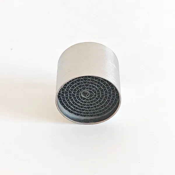 High-flow 200 CPSI Metallic Honeycomb Substrate Euro 4/5/6 Three Way Catalyst for Motor Engine Parts photo-3