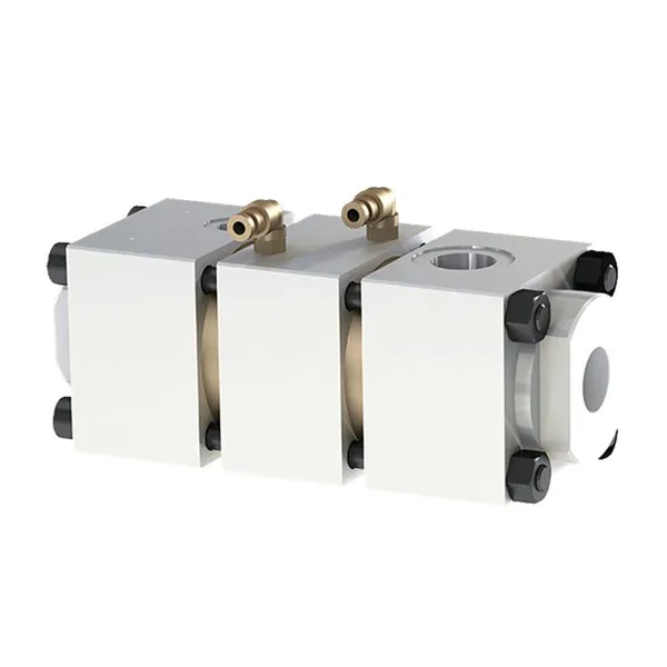 SEIM EV3 3/4 Three Way Pneumatic Pilot Operated Valve Oil 120 L/min Emulsion 170 L/min 15-100 Bar 24 VDC IP65 Italy