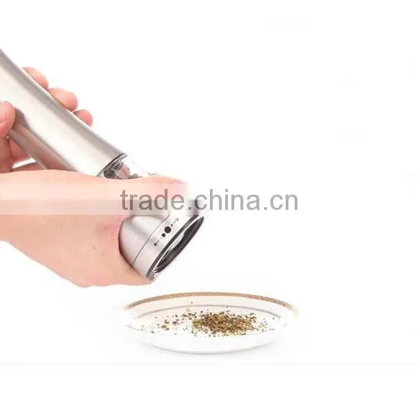 Factory Supply Adjustable Manual Stainless Steel Salt and Pepper Grinder (Pepper Mill) photo-5