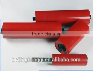 Self-aligning roller ball bearing conveyor roller