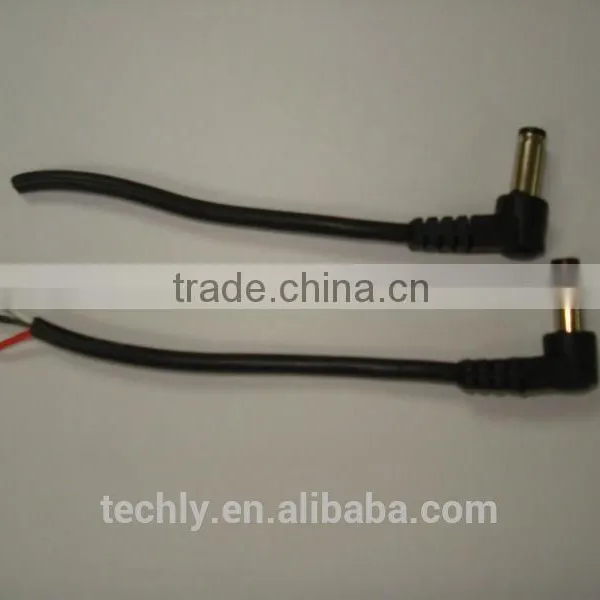 5.5x2.1 DC Spring Black Cable With 2464 2C Extension Cable photo-3