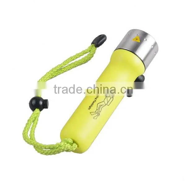 Professional Waterproof Torch XPE Q5 800lm Led Diving Torch photo-3