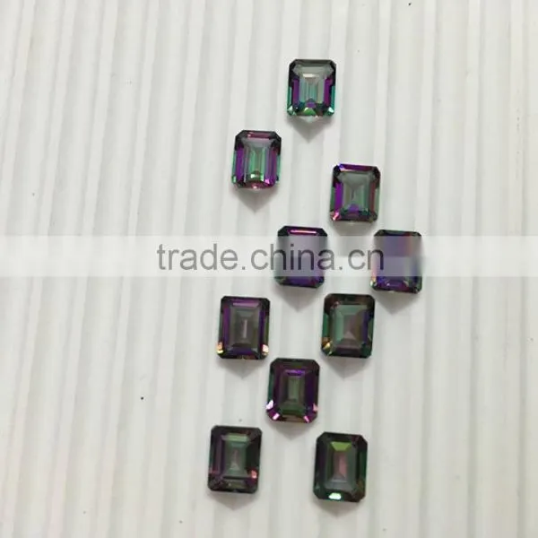 Mystic Topaz Octagon Cut