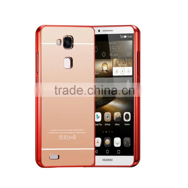 Xuenair Plating Mirror Series Metal Hard Back Case For Huawei Mate 7 Fashion Cover Case With Retail Package MT-4603 photo-6