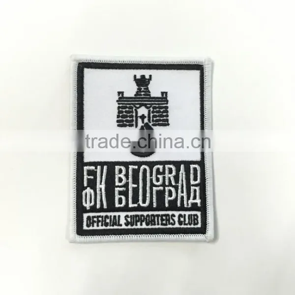 Custom High Density Iron-on Personalized Embroidery Patches for Clothing photo-3