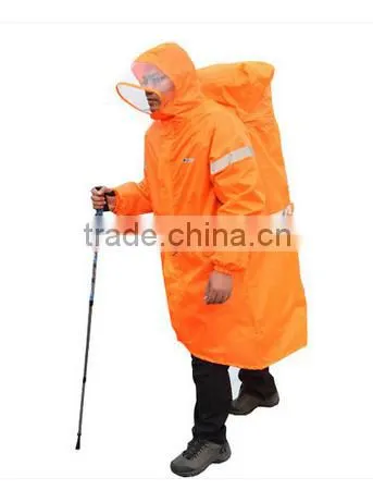 outdoor rain poncho protect bag backpack from rain