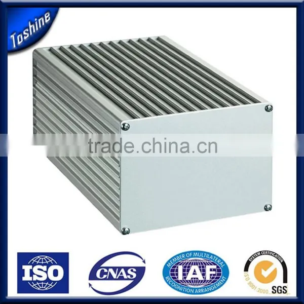 2015 High Quality Hot Selling Customized Polished 6063 Material Aluminum Shell Case Box Housing Extruded Profile photo-3