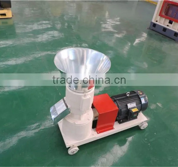 800 Kgs per Hour Stainless Steel Mould Flat Die Fuel Pellet Press Rice Husk photo-4