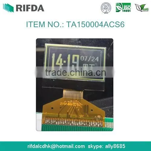 Digital Clock Lcd Module Display With Fpc