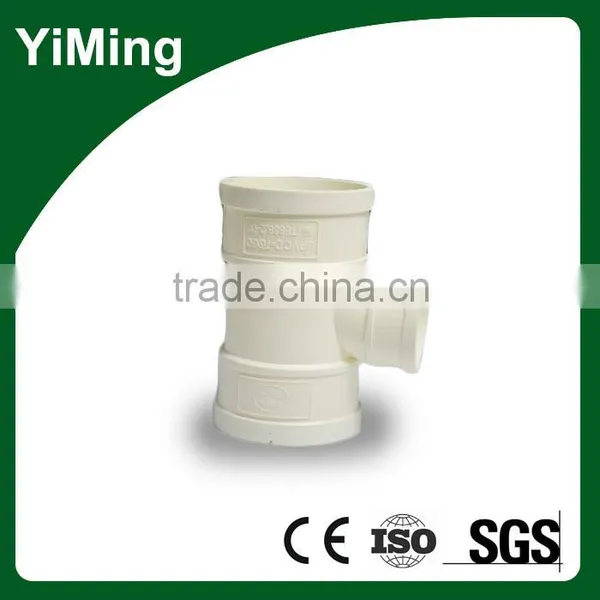 YiMing Pvc Reducer Tee Usage Pvc Pipe Fittings Reducer photo-5