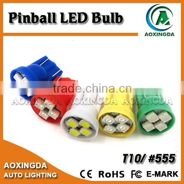 Wedge T10 555 6.3V Pinball Led Lamp White photo-2