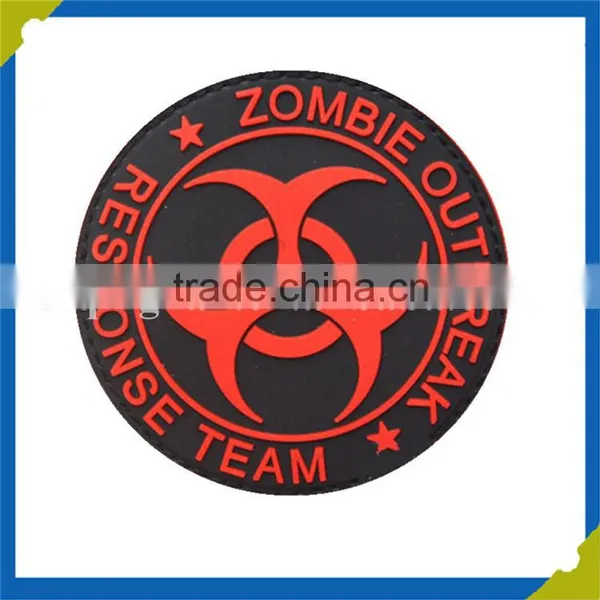 High Quality Eco-friendly Embossed Custom Logo Adhesive Pvc Badge photo-5