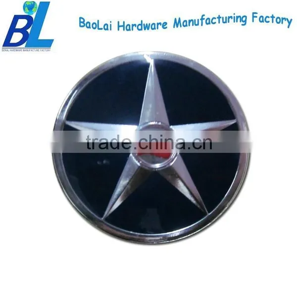 Rectangle Adhesive Metal Car Name Plate photo-2