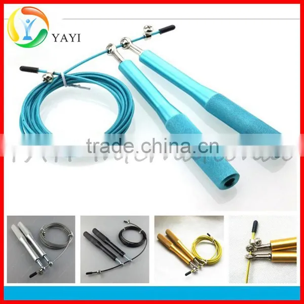 Crossfit Ball Bearing Aluminum Speed Jump Rope Quality Choice photo-2