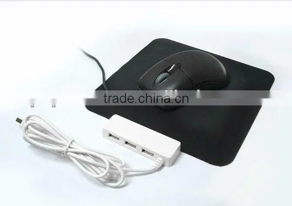 Usb Hub Mouse Pad and Wireless Mouse Gift Set photo-2