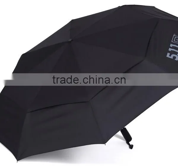 Customized Fashion Couple Umbrella Compact Quality Windproof Foldable Umbrella photo-3
