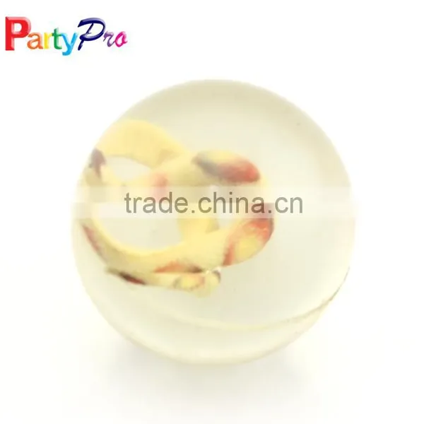 China Factory Wholesale Clear Ball Snake Figure Bouncing Balls photo-2