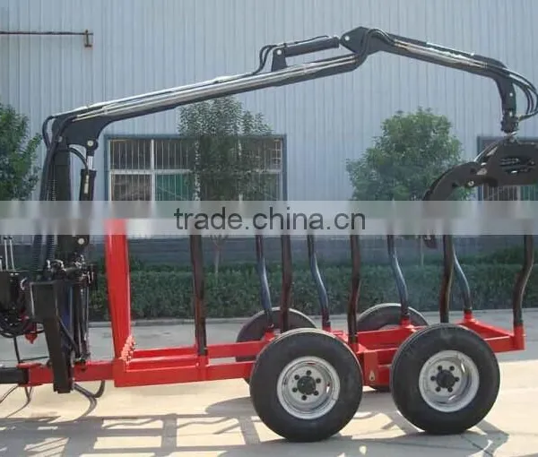 Log loader trailer