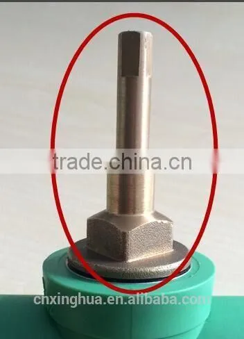 2016 High Quality Green Color Ppr Stop Valve With Plastic Handle and Aluminium Handle photo-6