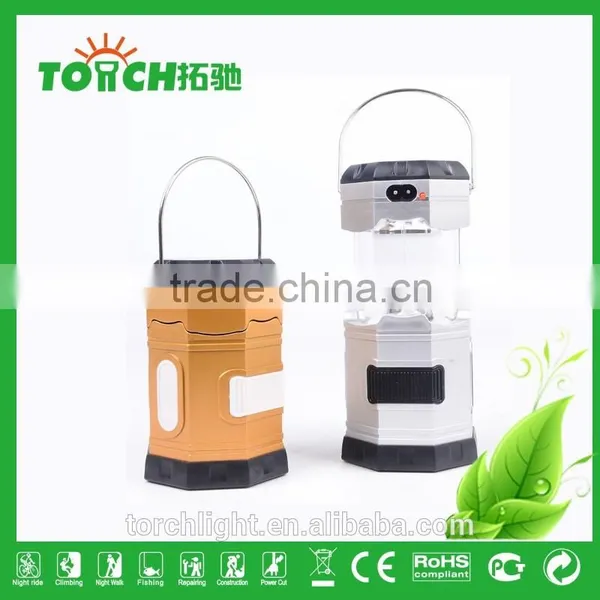 Colorful Solar Lantern Hiking Lamp Led Lantern Camping Light With Inner Battery High Power Rechargeable Lantern Torch Light photo-2