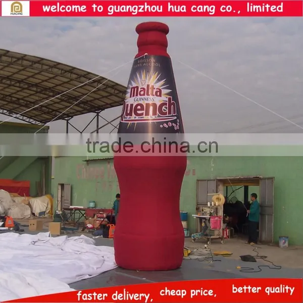 New Styles Inflatabe Advertising Products Inflatable Bottle , Outdoor Giant Advertising Bottle for Sale photo-2