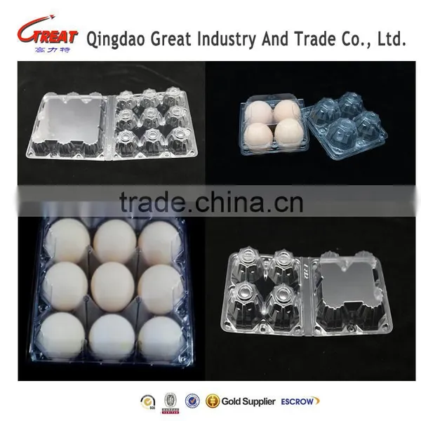 4 Holes Plastic Eggs Tray photo-4