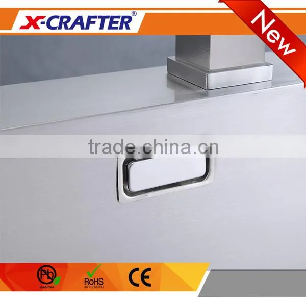 Double Bowl With Drainboard Undermount SUS 304 Kitchen Sink photo-6