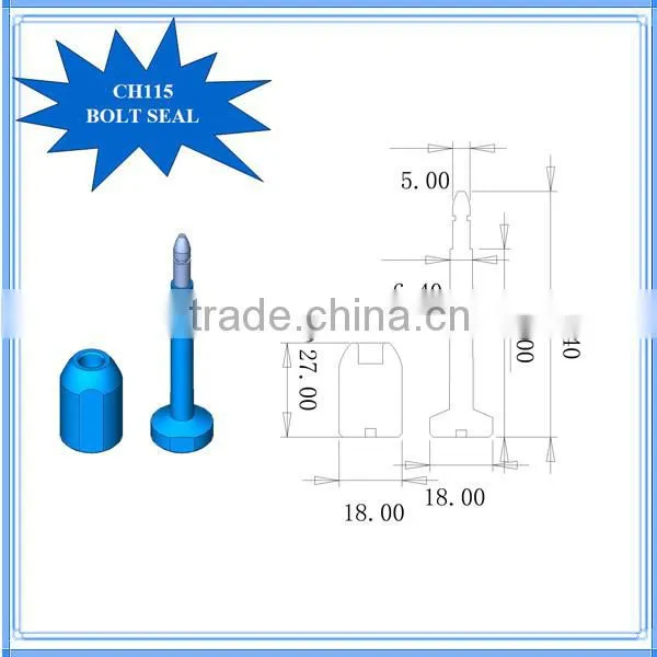 CH115 Small Bolt Seals in Bulk Tamper Evident photo-6