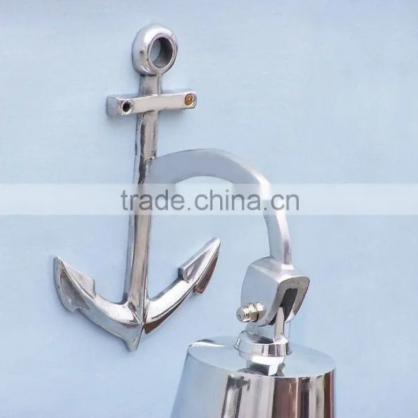 Nautical Hanging Anchor Bell - Nautical Decorative Ship Bells - NBB 0018 photo-3