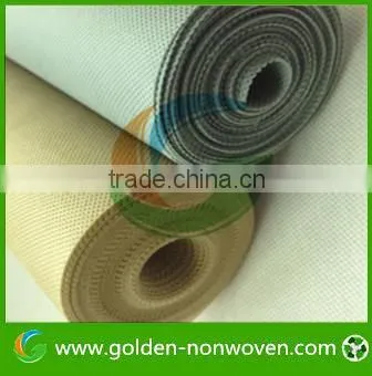 Cross Pattern pp Spunbonded Non Woven Roll/China Non-woven Material Seller/polypropylene Bag Roll photo-6