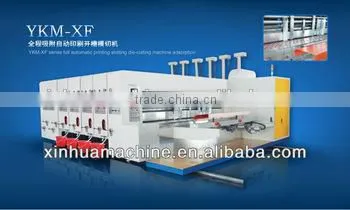 2016 New Type of Flexo 4 Colors Prining Slotting Die Cutting Machine for Car photo-3