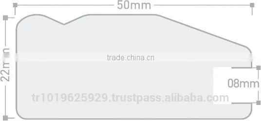 Pvc Wrapped Mdf Door Profile photo-3